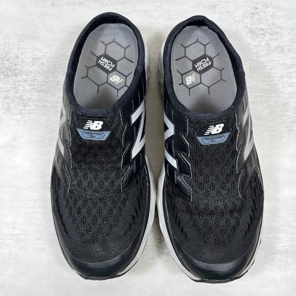 New Balance Fresh Foam 900v1 Mule Slip On Sneakers - Men\'s Size 8 - Black main image 5
